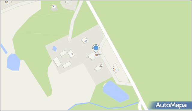 Gronity, Na Skraju, 3B, mapa Gronity