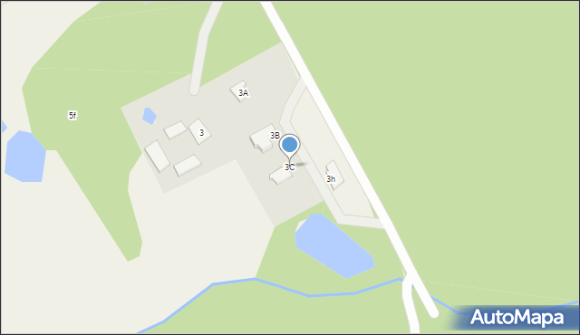 Gronity, Na Skraju, 3C, mapa Gronity