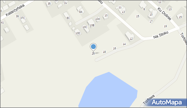 Gruszczyn, Na Stoku, 20, mapa Gruszczyn