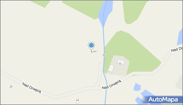 Idzbark, Nad Drwęcą, 7, mapa Idzbark