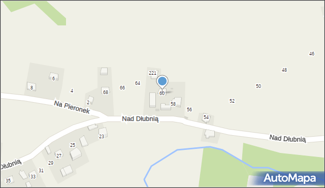 Iwanowice Dworskie, Nad Dłubnią, 60, mapa Iwanowice Dworskie