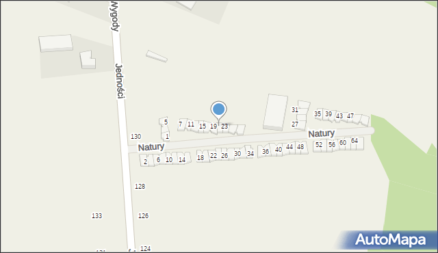 Janczewice, Natury, 21, mapa Janczewice