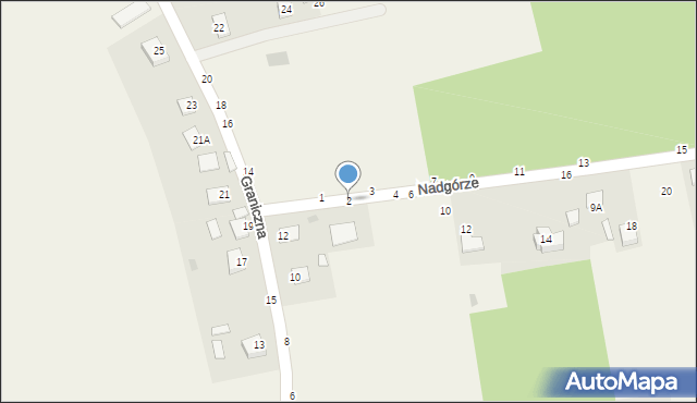 Jastkowice, Nadgórze, 2, mapa Jastkowice