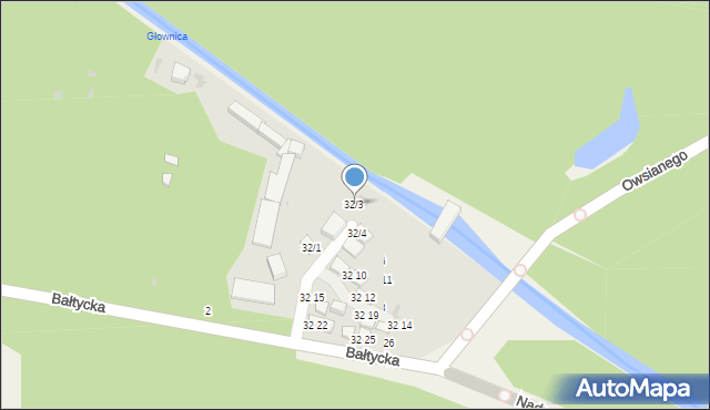 Jezierzany, Nadmorska, 32/3, mapa Jezierzany