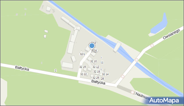 Jezierzany, Nadmorska, 32/5, mapa Jezierzany