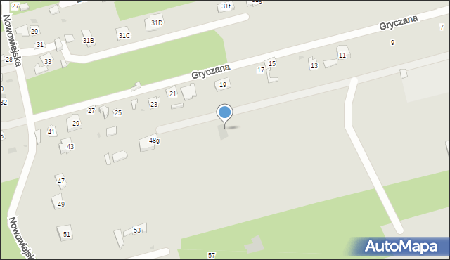 Józefów, Nadwiślańska, 48e, mapa Józefów