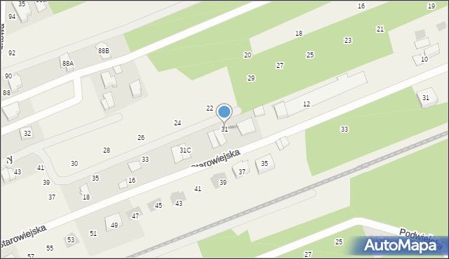 Kady, Na Góry, 31, mapa Kady