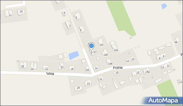 Kajkowo, Na Wzgórzu, 2, mapa Kajkowo