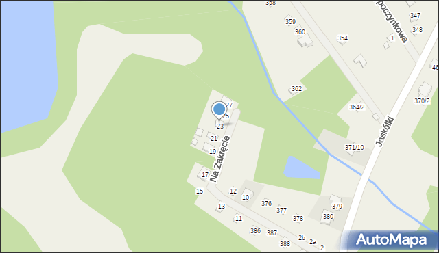 Kamińsko, Na Zakręcie, 23, mapa Kamińsko