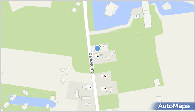 Karczewice, Nadrzeczna, 34, mapa Karczewice