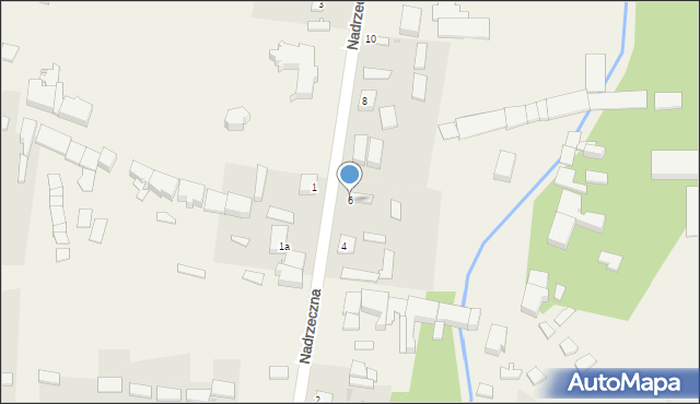 Karczewice, Nadrzeczna, 6, mapa Karczewice
