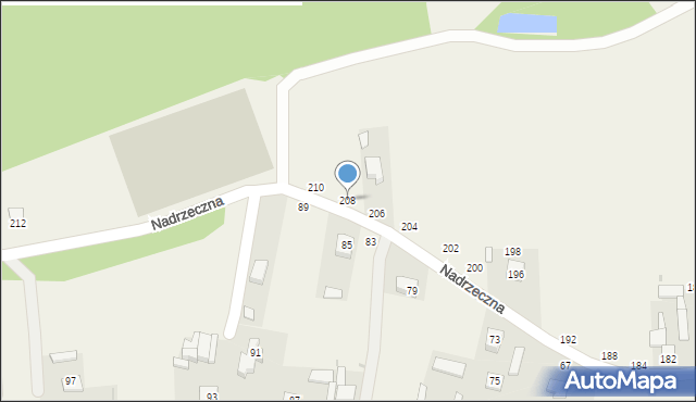 Karczmiska Pierwsze, Nadrzeczna, 208, mapa Karczmiska Pierwsze