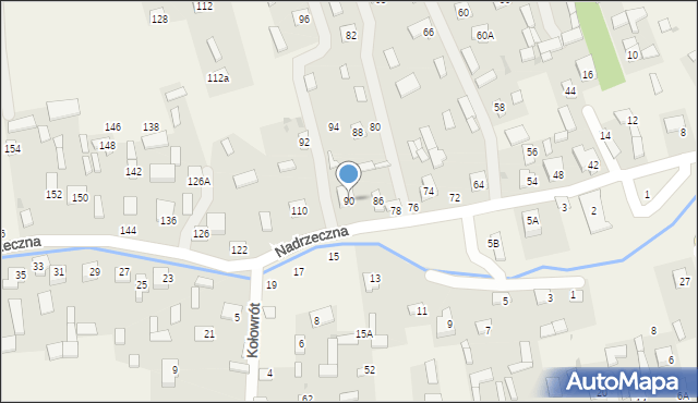 Karczmiska Pierwsze, Nadrzeczna, 90, mapa Karczmiska Pierwsze