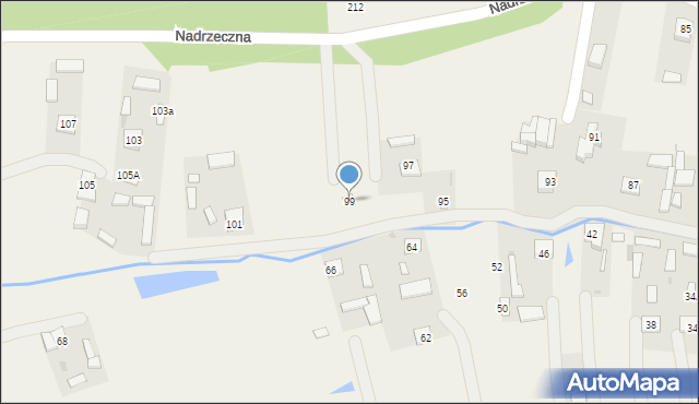 Karczmiska Pierwsze, Nadrzeczna, 99, mapa Karczmiska Pierwsze