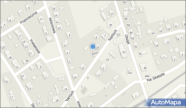 Karsin, Narloch Rozalii, 10, mapa Karsin