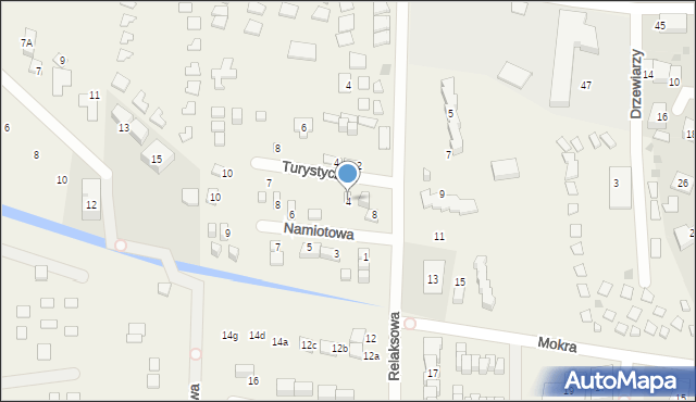 Karwia, Namiotowa, 4, mapa Karwia