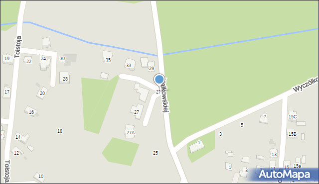 Kędzierzyn-Koźle, Nałkowskiej Zofii, 27b, mapa Kędzierzyna-Koźle