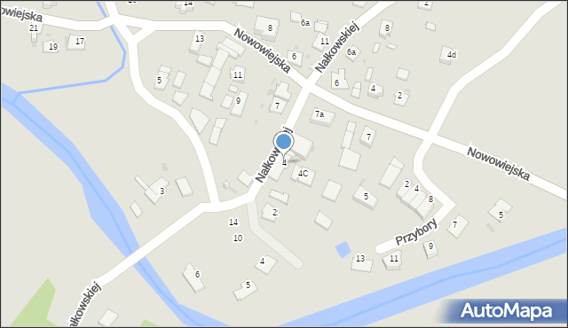 Kędzierzyn-Koźle, Nałkowskiej Zofii, 4, mapa Kędzierzyna-Koźle