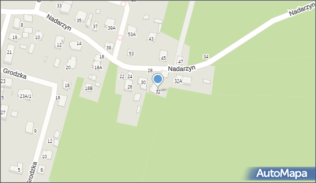 Kobyłka, Nadarzyn, 32, mapa Kobyłka