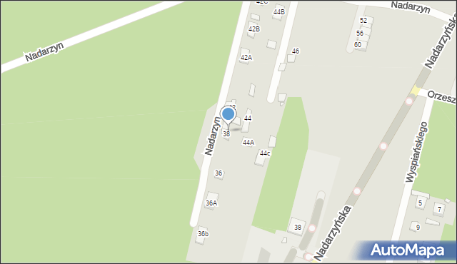 Kobyłka, Nadarzyn, 40, mapa Kobyłka