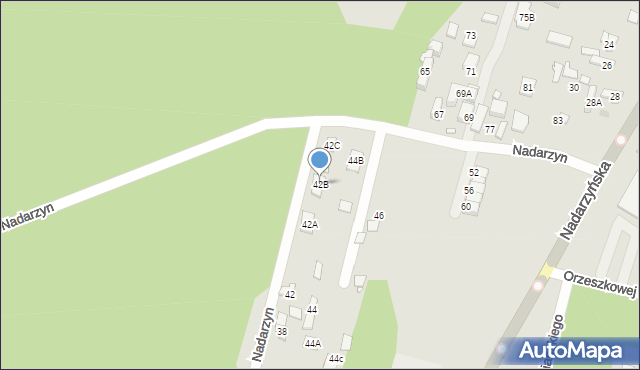 Kobyłka, Nadarzyn, 42B, mapa Kobyłka
