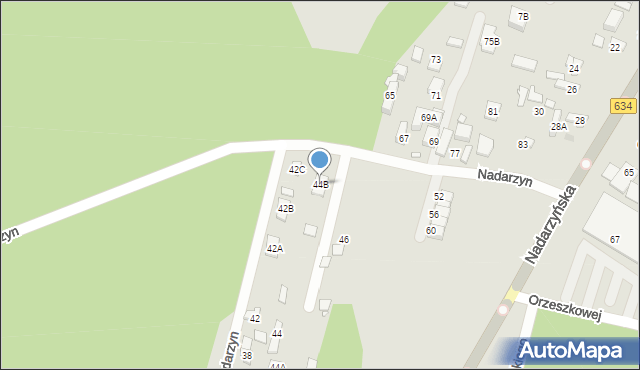 Kobyłka, Nadarzyn, 44B, mapa Kobyłka