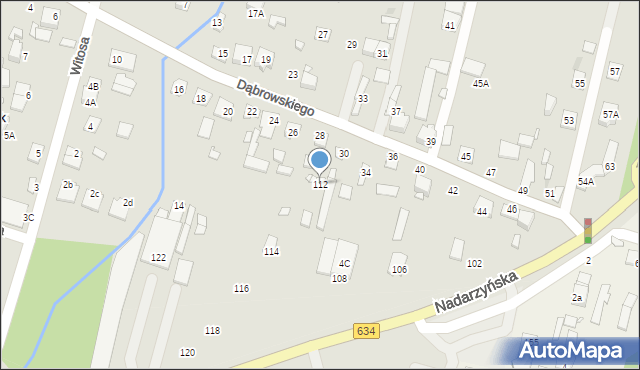 Kobyłka, Nadarzyńska, 112, mapa Kobyłka