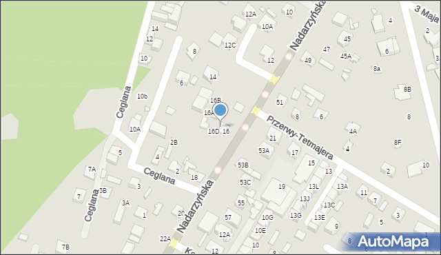Kobyłka, Nadarzyńska, 16C, mapa Kobyłka
