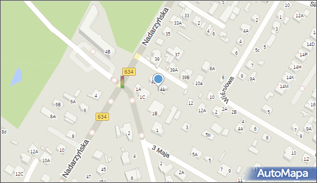 Kobyłka, Nadarzyńska, 41c, mapa Kobyłka