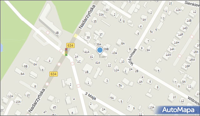 Kobyłka, Nadarzyńska, 41e, mapa Kobyłka