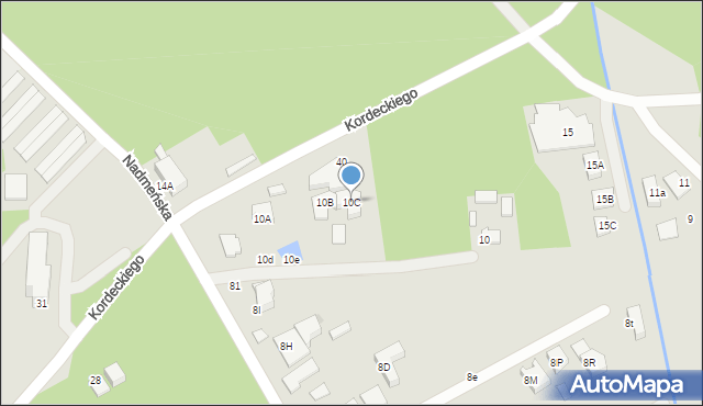 Kobyłka, Nadmeńska, 10C, mapa Kobyłka
