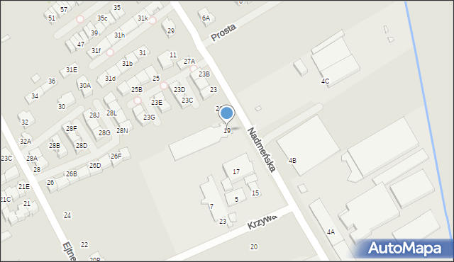 Kobyłka, Nadmeńska, 19, mapa Kobyłka