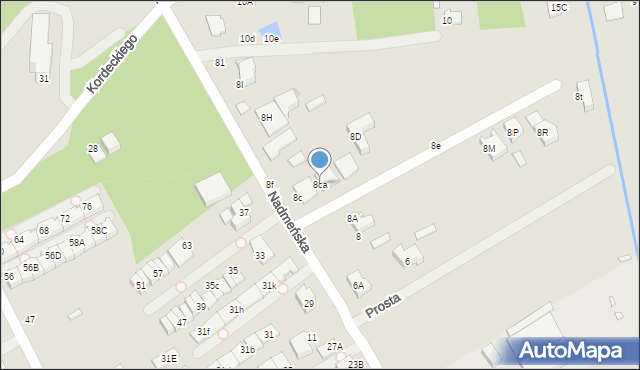 Kobyłka, Nadmeńska, 8ca, mapa Kobyłka