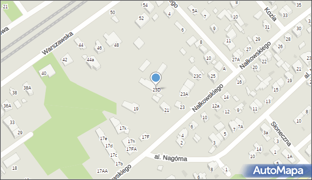 Kobyłka, Nałkowskiego Wacława, 23D, mapa Kobyłka