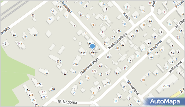 Kobyłka, Nałkowskiego Wacława, 25, mapa Kobyłka