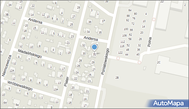 Kobyłka, Napoleona, 31, mapa Kobyłka