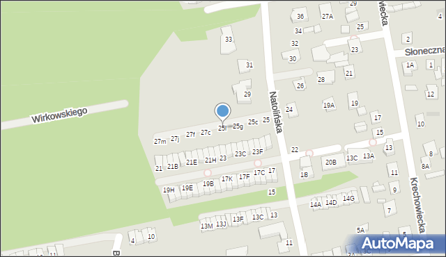 Kobyłka, Natolińska, 25l, mapa Kobyłka