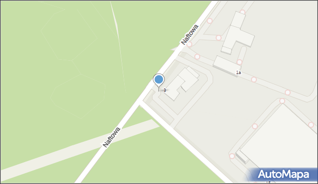 Koluszki, Naftowa, 4, mapa Koluszki