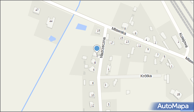 Konopki, Nadrzeczna, 2, mapa Konopki