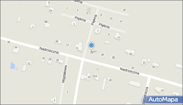Konstantynów Łódzki, Nadrzeczna, 3G, mapa Konstantynów Łódzki