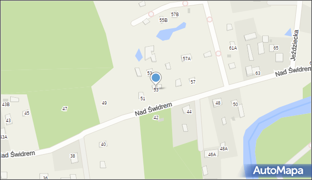 Kopki, Nad Świdrem, 53, mapa Kopki