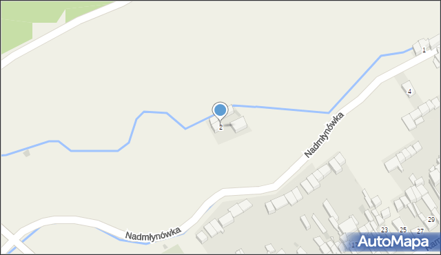 Krempachy, Nadmłynówka, 2, mapa Krempachy