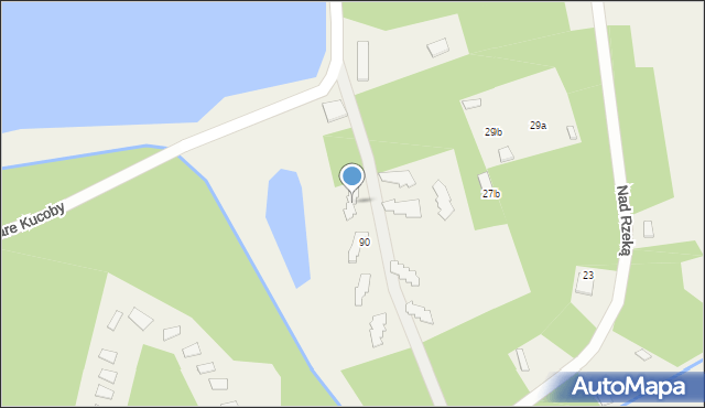 Kucoby, Nad Rzeką, 4, mapa Kucoby