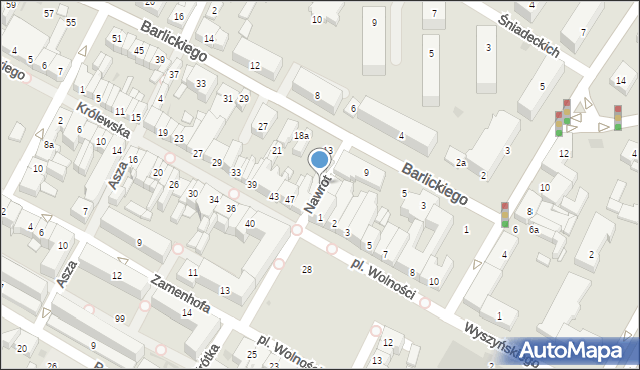 Kutno, Nawrot, 1, mapa Kutno