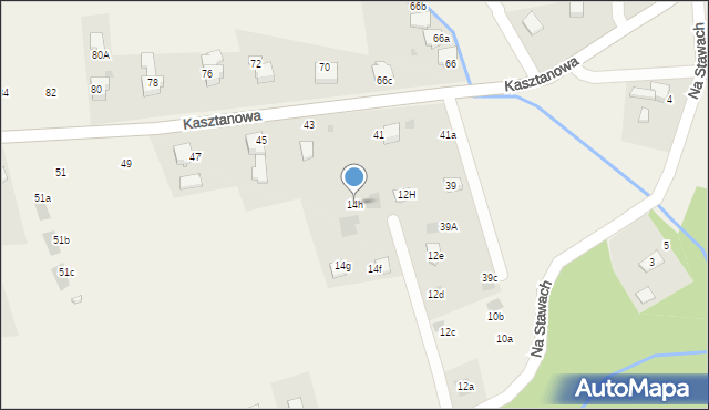 Łodygowice, Na Stawach, 14h, mapa Łodygowice