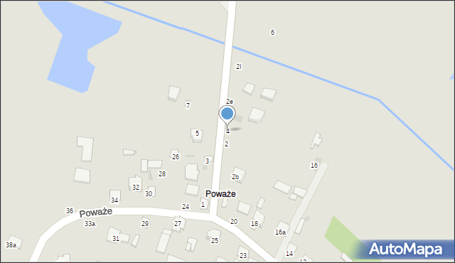 Łuków, Nadrzeczna, 4, mapa Łuków