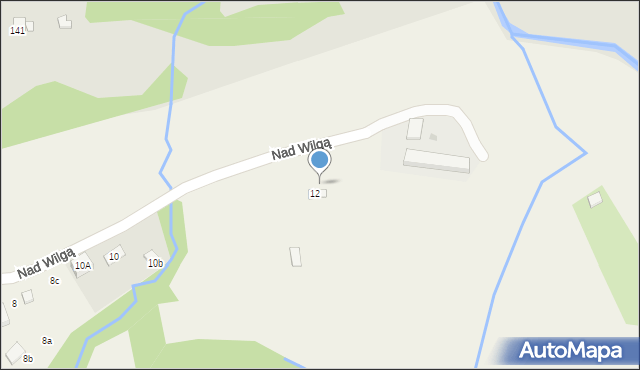 Lusina, Nad Wilgą, 18, mapa Lusina