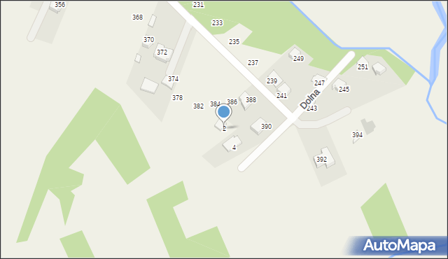 Mąchocice Kapitulne, Nad Lubrzanką, 2, mapa Mąchocice Kapitulne