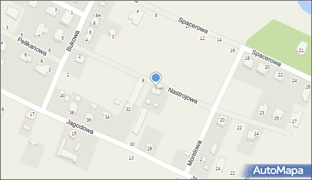 Maksymilianowo, Nastrojowa, 12, mapa Maksymilianowo