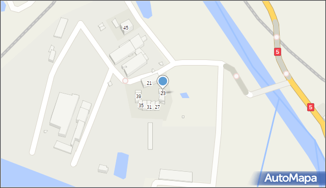 Marciszów, Nadrzeczna, 23, mapa Marciszów